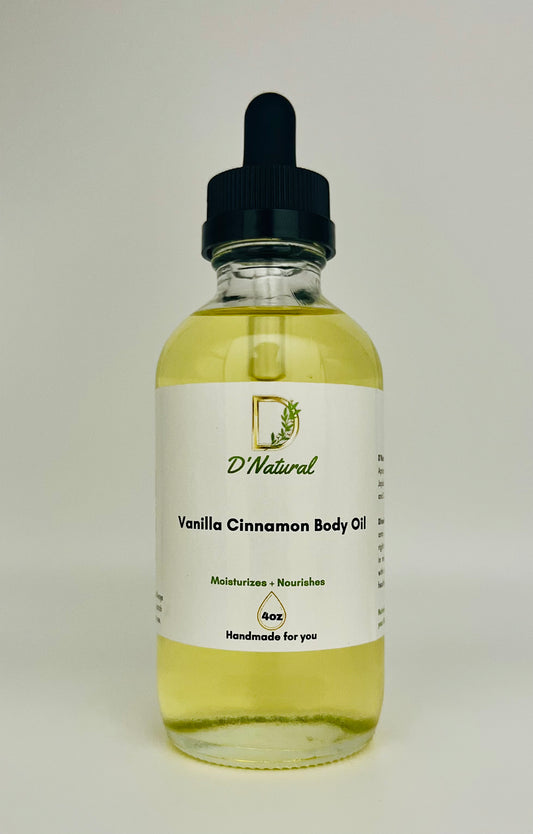 Vanilla Cinnamon Body Oil