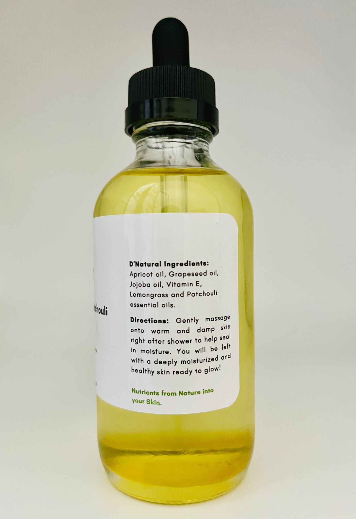 Lemongrass & Patchouli Body Oil